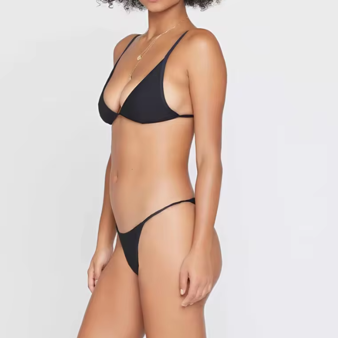 Plus Size Sexy Bikini Swimsuit with Quick Dry Removable Padded Feature