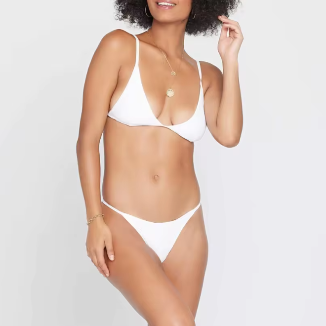 Plus Size Sexy Bikini Swimsuit with Quick Dry Removable Padded Feature