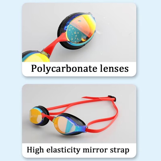 Professional Racing High Definition Waterproof Anti Fog Swimming Goggles