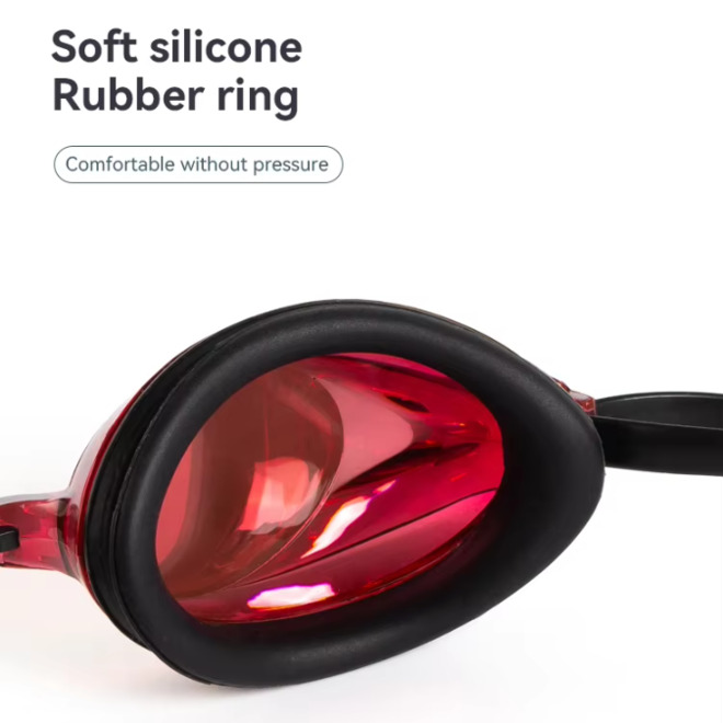 Anti Fog Competition Silicone Swimming Goggles