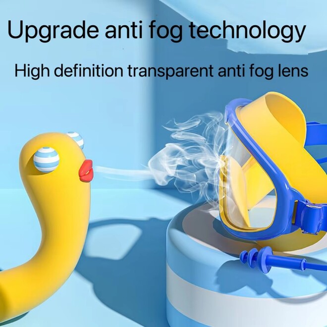 Big Frame HD Wide View AntiFog UV Protection Swimming Goggles