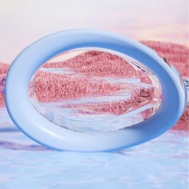 Swimming Goggle with Clear Anti Fog Silicone Lens