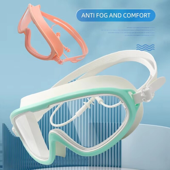 Waterproof Anti Fog Silicone Swimming Goggles