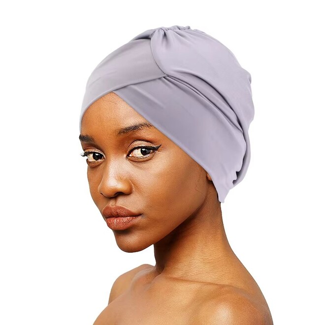 Headwrap Twist Soft Swimming Cap