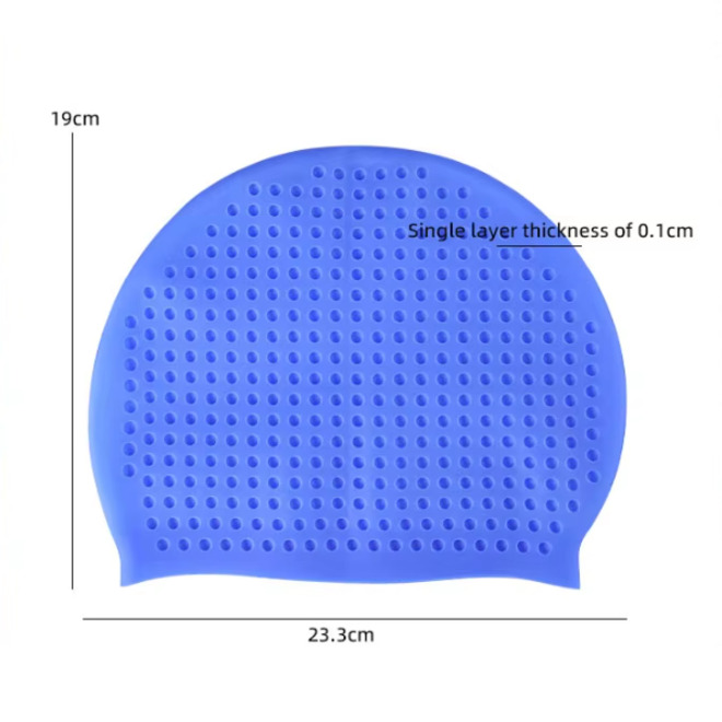 Soft Silicone Intensive Training Comfortable Non Slip Swimming Cap