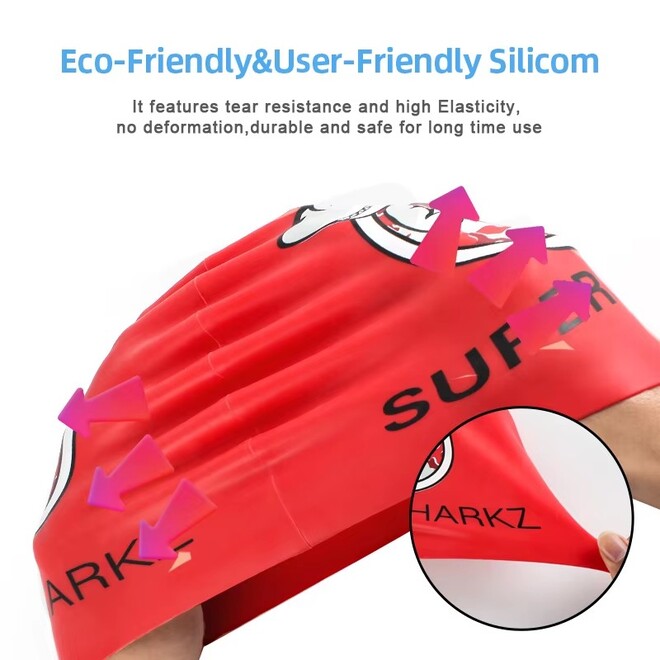 Environmental Silicone Swimming Caps For Women