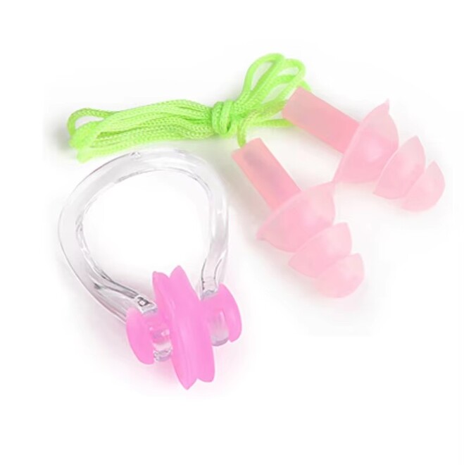 Soft Silicone Nose Clips And Earplugs for Swimming