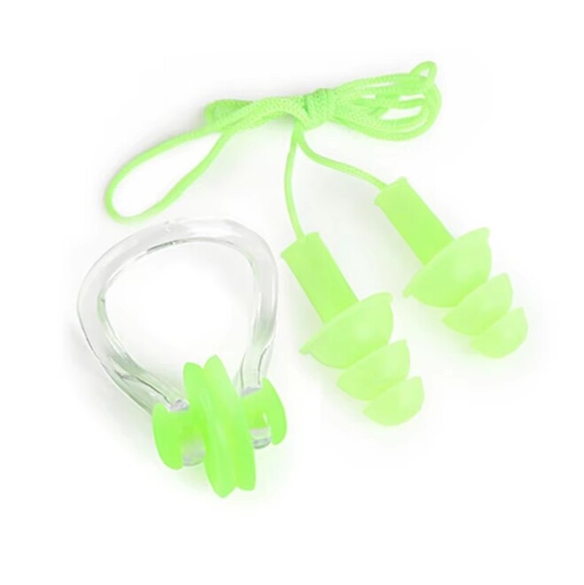 Soft Silicone Nose Clips And Earplugs for Swimming