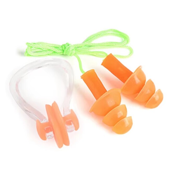 Soft Silicone Nose Clips And Earplugs for Swimming