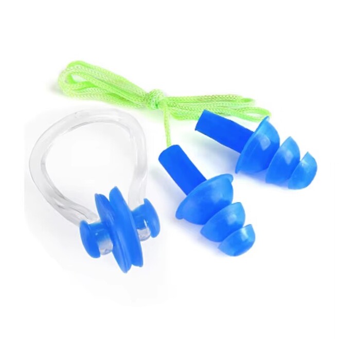 Soft Silicone Nose Clips And Earplugs for Swimming